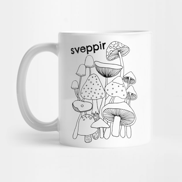 Sveppir Mushrooms by yaywow